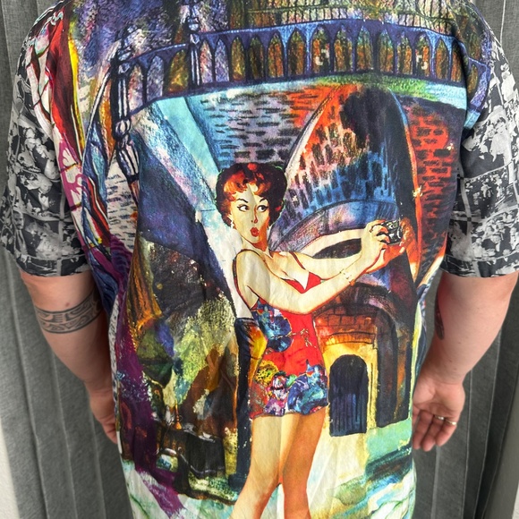 Robert Graham Limited Edition Pin-Up Short Sleeve - Picture 2 of 7